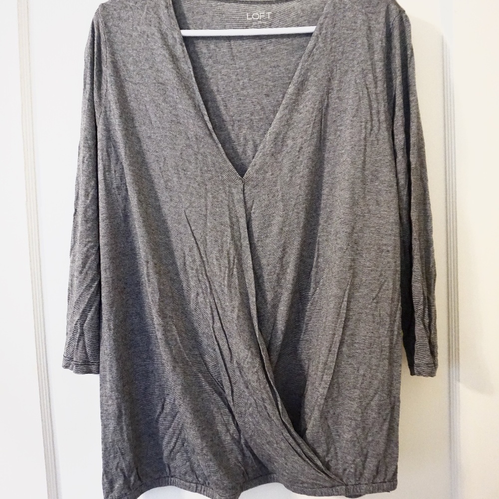Grey Loft Blouse